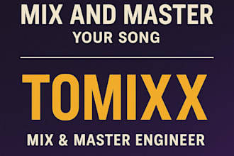 professionally mix and master your song for a clean, loud, and industry sound