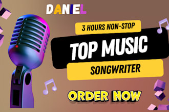ghostwrite emotional lyrics, produce rap country pop edm song male songwriter