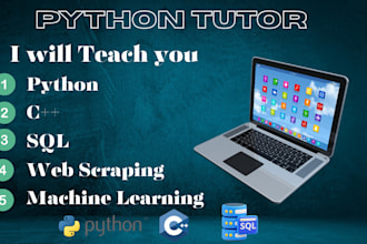 be your python programming tutor, beginner to advanced