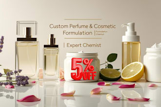 be your perfume and cosmetics formulation chemist