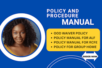 document odd waiver policies policy manual policy and procedure home care ndis