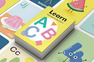 design kids card game, memory card, flash cards, educational card game