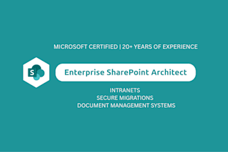 architect enterprise sharepoint intranets and dms