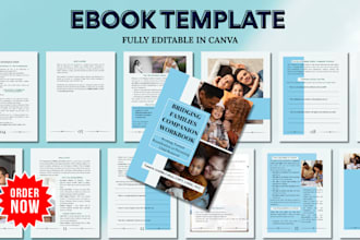 canva ebook design canva pdf workbook canva workbook design ebook cover