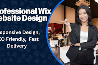 design and customize your wix website professionally