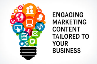 professional marketing posts and original articles for your business