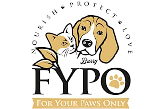 do modern minimalist pet dog animal and business logo design