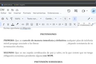 write your legal in spanish