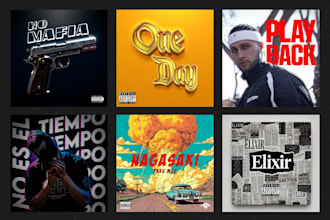 design minimalist and cinematic album covers for spotify and itunes