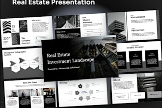 do powerpoint design, google slide, pitch deck presentation design