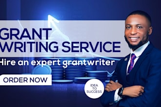do grant writing, grant proposal, grant research and grant application