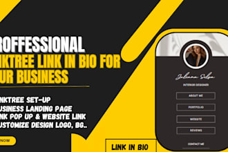 set up linktree beacons taplink bio instagram pages link in bio for social media