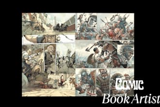 draw action comic book graphic novel comic artist cartoon superhero comic strip