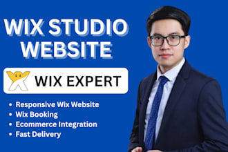 design wix studio redesign wix website wix studio website wix booking wix expert