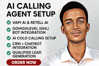 set up ai cold calling agent, ai calling agent, vapi ai, retell ai, ghl chatbot