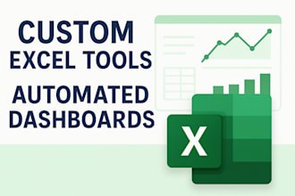 fix, build or automate excel models, dashboards, and reports