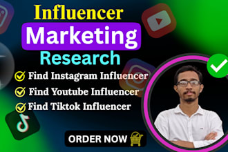 find best instagram, youtube and tiktok influencer list for influencer marketing
