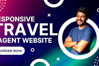 design travel website travel agency website travel agent website agency website