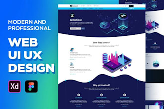 design modern UI UX with wireframes in figma for mobile apps and websites