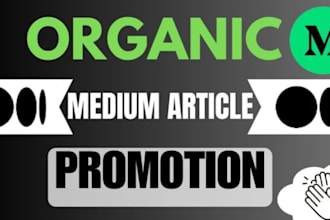 viral medium followers, ads medium promotion clap and real audience