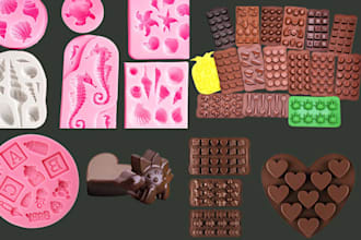 make custom silicone molds plastic injection cad design product design