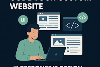 develop any custom full stack website, app or dashboard