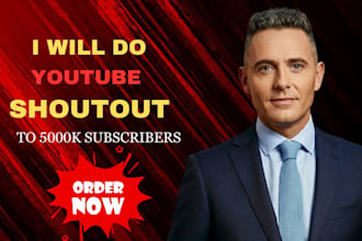 promote your youtube channel with a shoutout to 1000k subscriber