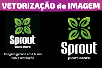 vetorizar a sua imagem de baixa qualidade ou quaiquer outro ajuste que precisar