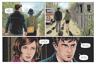 draw manga colored comic book nsfw panel anime graphic novel comic illustration