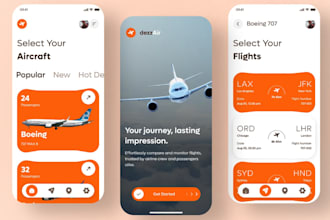 build aerospace app, flight booking app, car booking app, booking app, city tour
