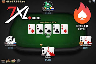 develop advanced poker ai bot, ai model, bet365 bot, reinforcement learning