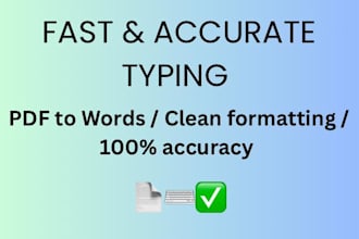 professionally type and format your documents