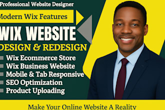 create wix website design wix studio website update wix ecormmerce wix website