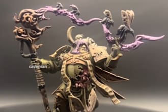 paint high quality tabletop miniatures