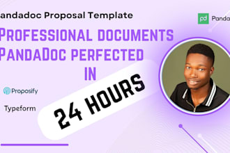 design a pandadaoc template and create a better proposal proposify docusign temp