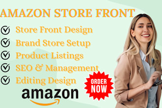 do amazon storefront design amazon store brand amazon fba store setup