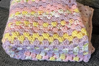 crochet a custom baby blanket for you