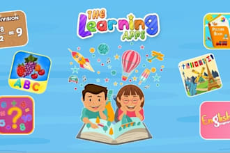 create kids learning games and educational apps for andriod