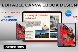 do canva worksheet,PDF lead magnet, workbook, canva editable ebook