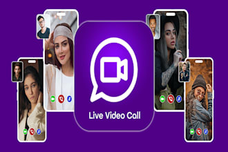 develop video calling, audio calling, chat app dating website development