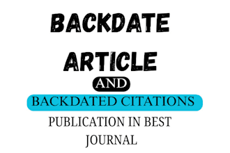 write backdated articles and enhance citations for eb1 visa requirement