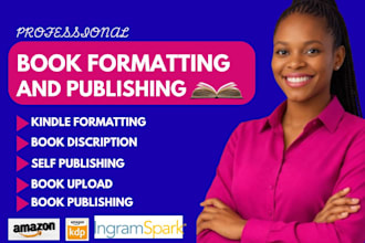 format, upload and publish your book on amazon kdp kindle direct publishing