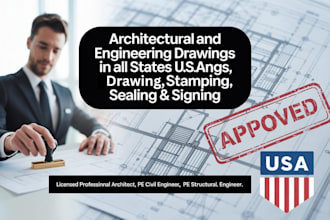 engineering drawing, architectural stamp, autocad, city permits mep floor plan