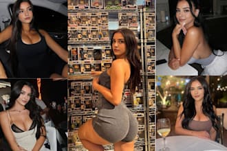 create hyper realistic ai influencer model for instagram and onlyfans video