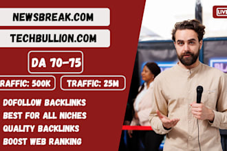 write and publish on newsbreak, premium guest post services and techbullion