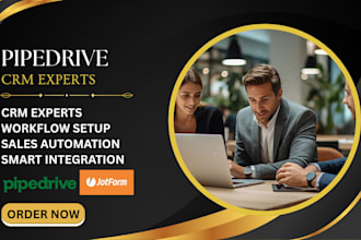 provide CRM consultation, automate pipedrive CRM, integrate pipedrive CRM