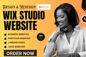 design wix studio website redesign wix website develop wix studio