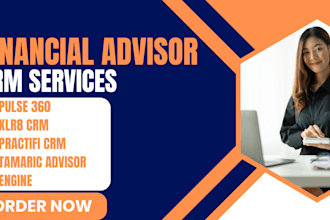 setup financial advisors crm pulse360 xlr8 tamarac advisor engine practifi  CRM