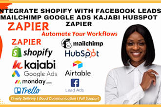 integrate your shopify store with marketing automations CRM ads email tools