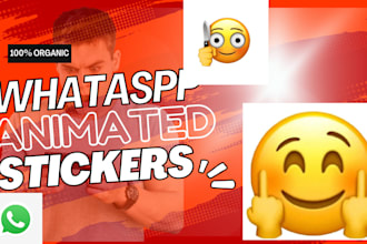 create custom whatsapp stickers for you or your brand